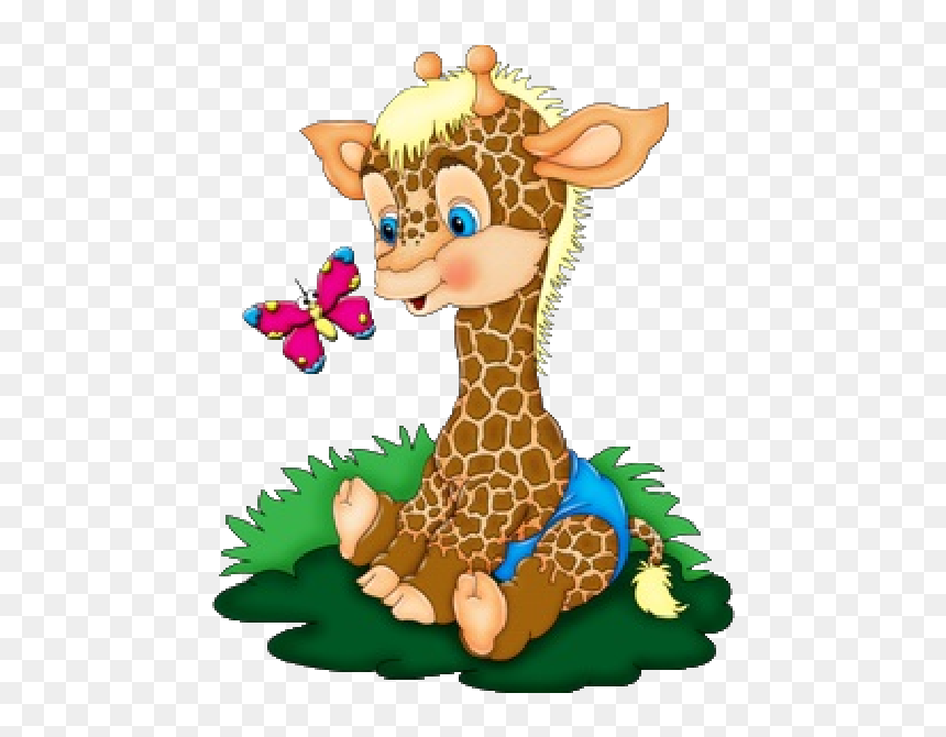Clipart Giraffe Cartoon Baby Giraffe Png, Transparent Png - giraffe cartoon png