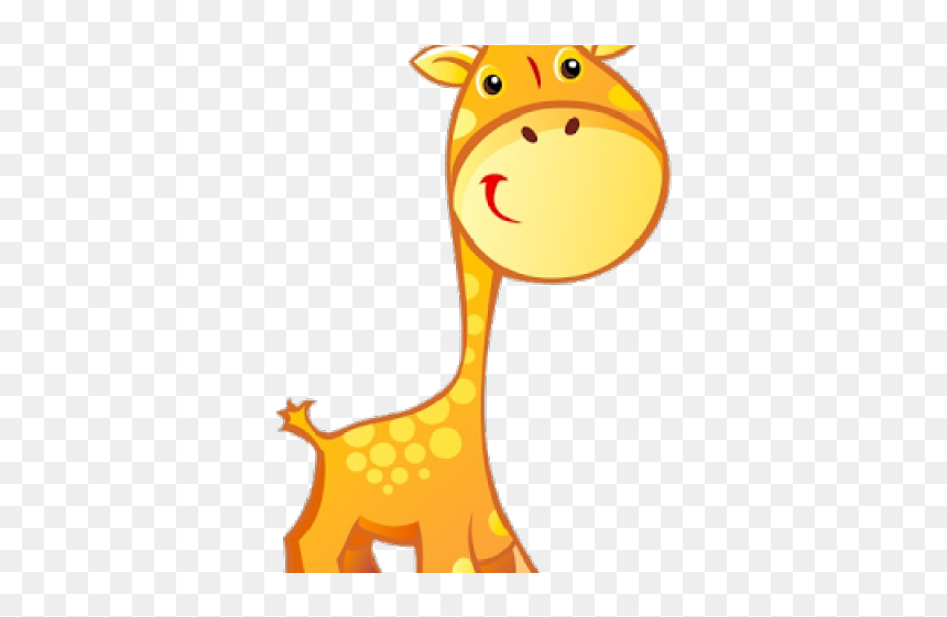 Cute Giraffe Cartoon, HD Png Download - giraffe cartoon png