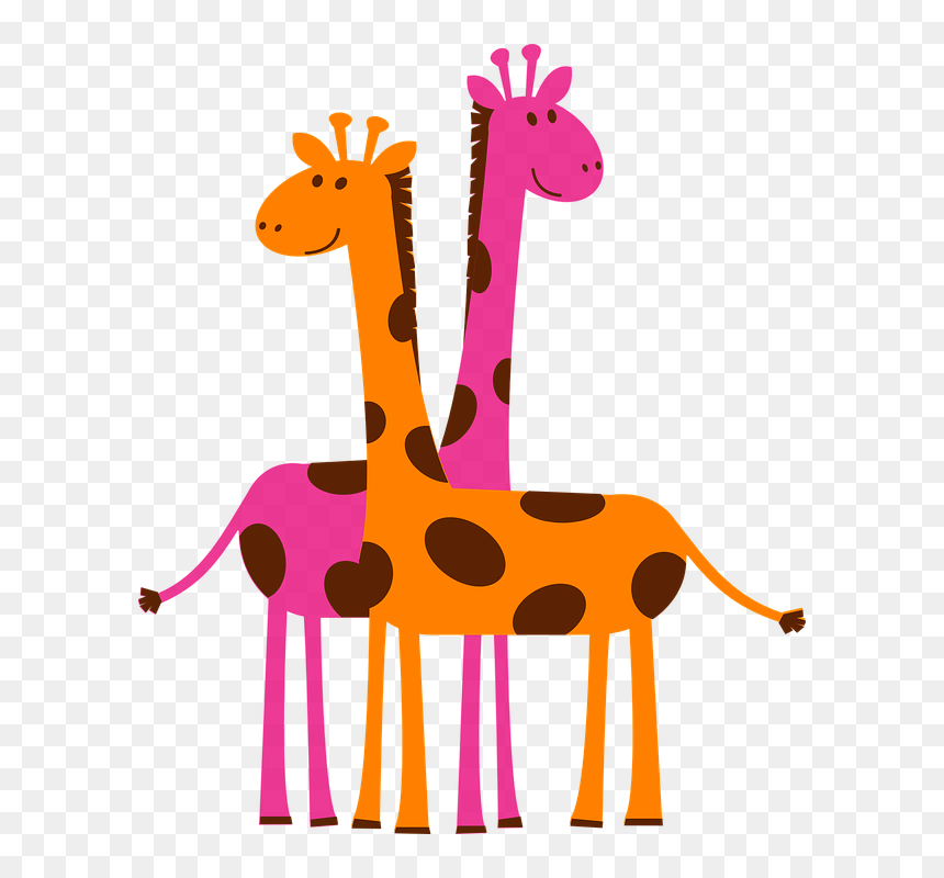 Giraffes Clipart Png, Transparent Png - giraffe cartoon png