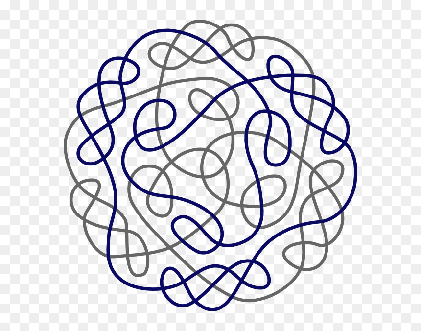 Scottish Knot Patterns Line Drawing, HD Png Download - celtic symbols png