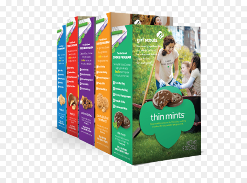 It's The Most Wonderful Time Of The Year, And This - Best Girl Scout Cookies Box, HD Png Download - girl scout cookies png