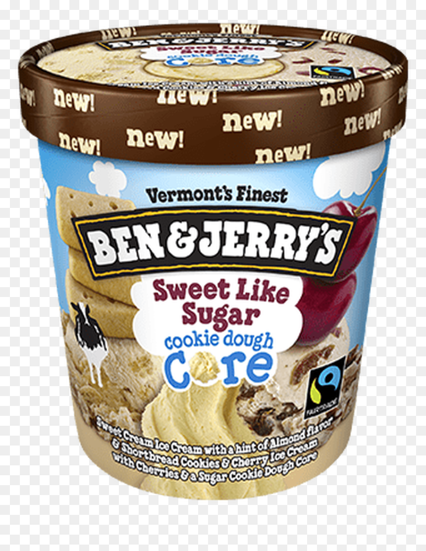 Wake And No Bake Ben And Jerry's, HD Png Download - sugar cookie png