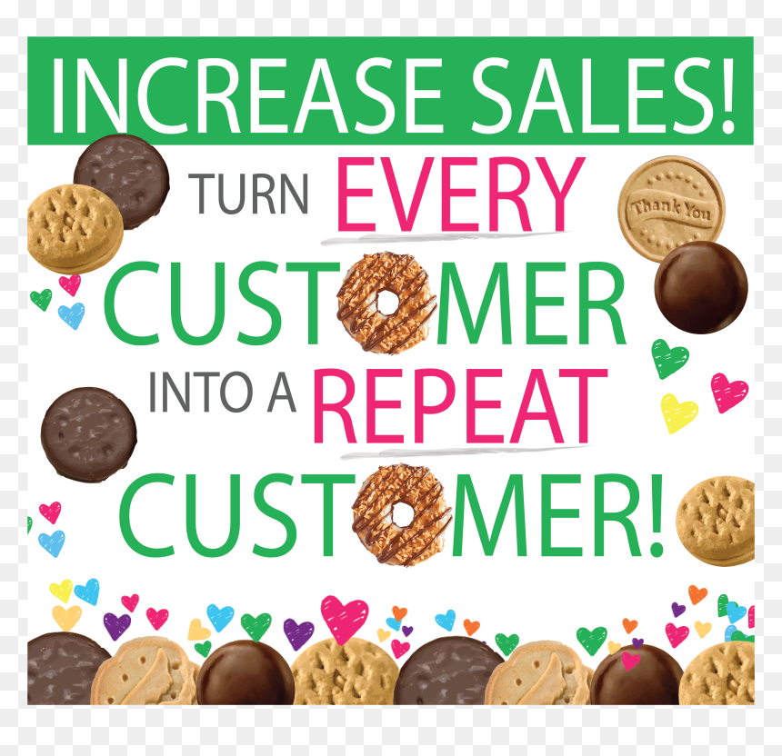 Increase All Girl Scout Cookie Sales - Hermitage Academy, HD Png Download - girl scout cookies png