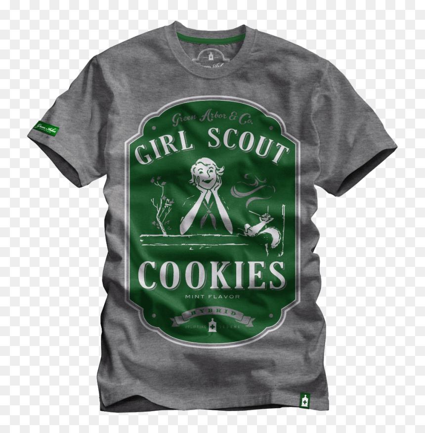 Girl Scout Cookies - Strawberry Cough T Shirt, HD Png Download - girl scout cookies png