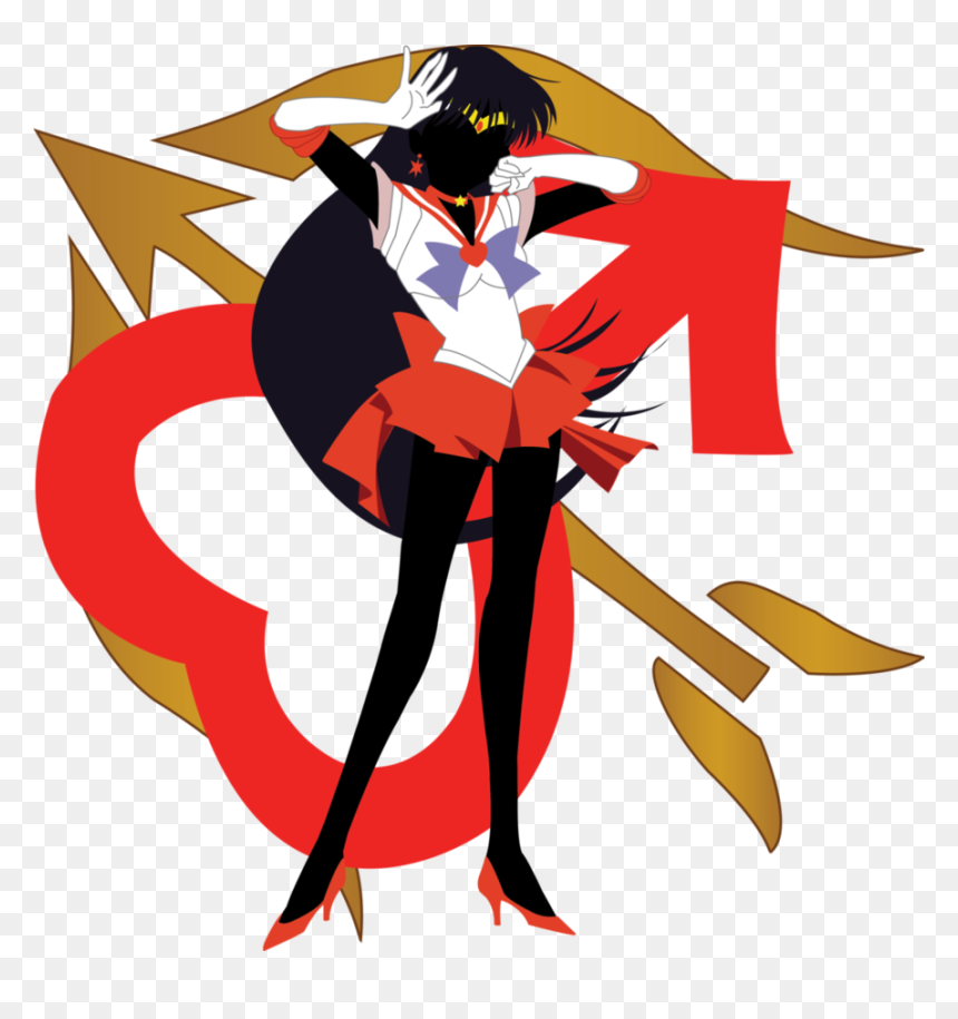 Sailor Mars Flame Sniper Artwork, HD Png Download - sailor mars png