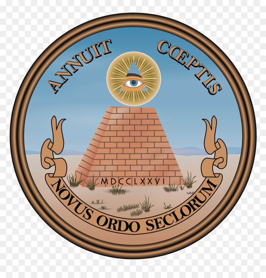 Great Seal Of The United States, HD Png Download - all seeing eye pyramid png