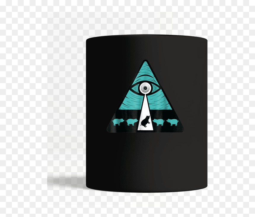Triangle, HD Png Download - all seeing eye pyramid png