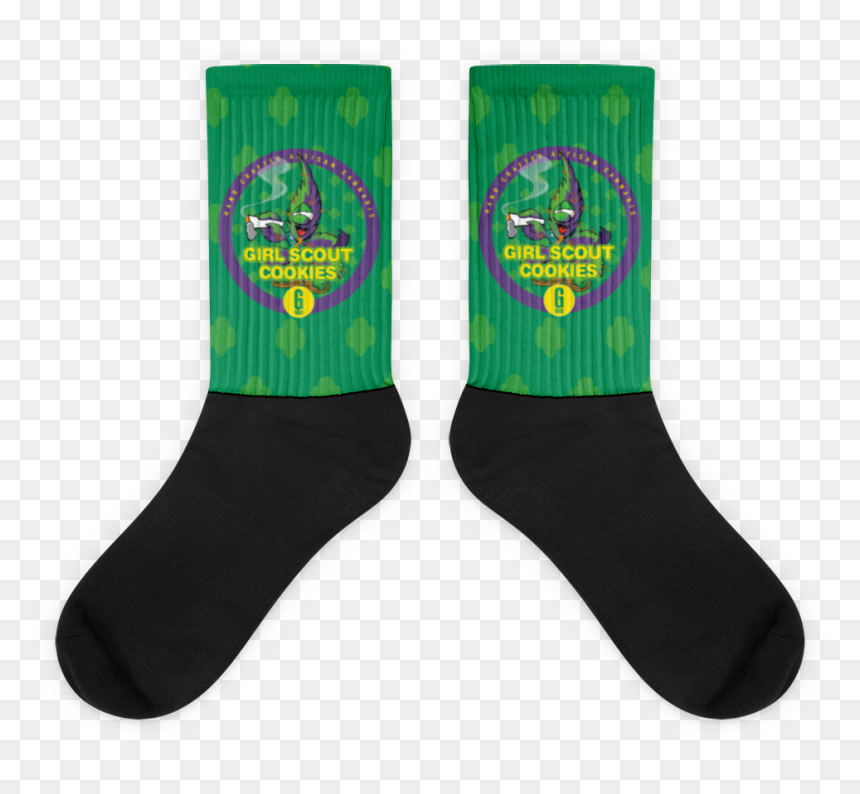 Sock, HD Png Download - girl scout cookies png