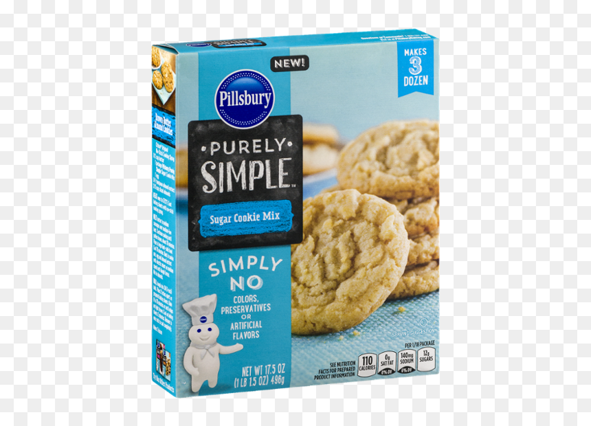 Pillsbury Baking Mix, HD Png Download - sugar cookie png