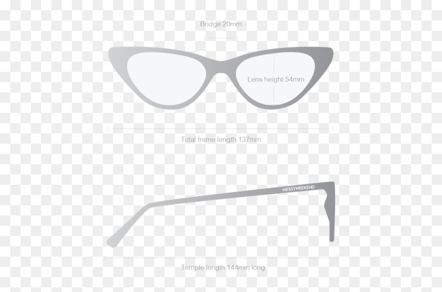 Plastic, HD Png Download - cat eye glasses png