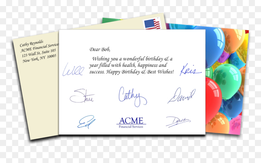 Birthday Card For My Employee, HD Png Download - birthday card png