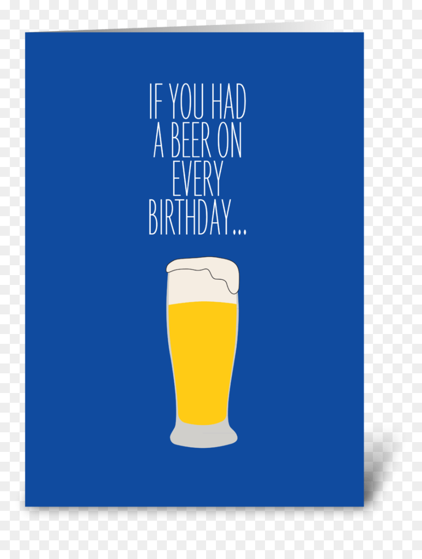 Lager, HD Png Download - birthday card png