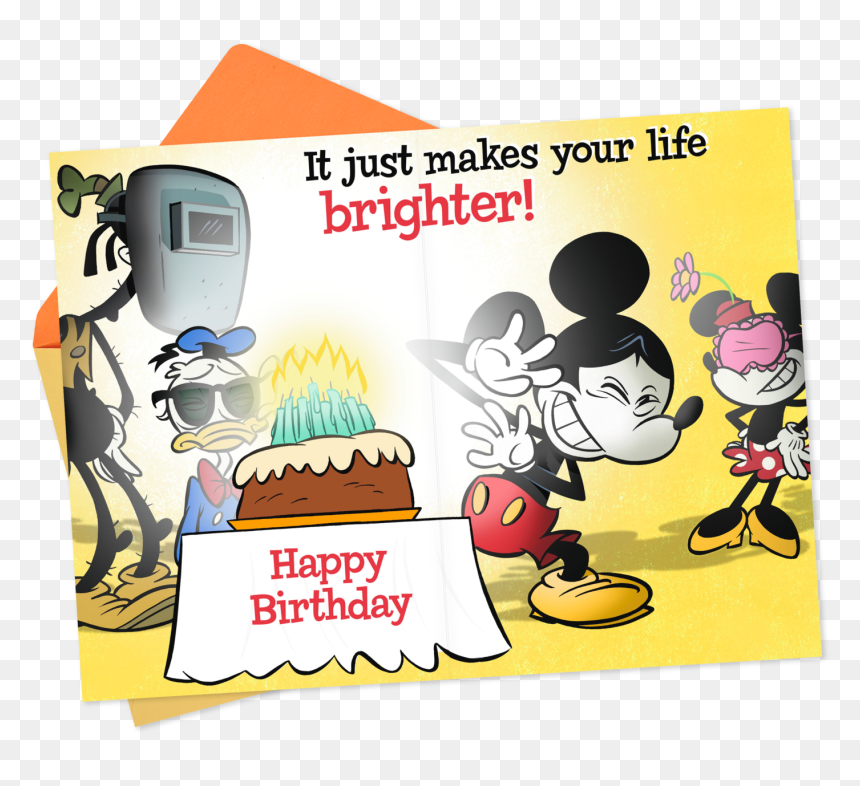 Cartoon, HD Png Download - birthday card png