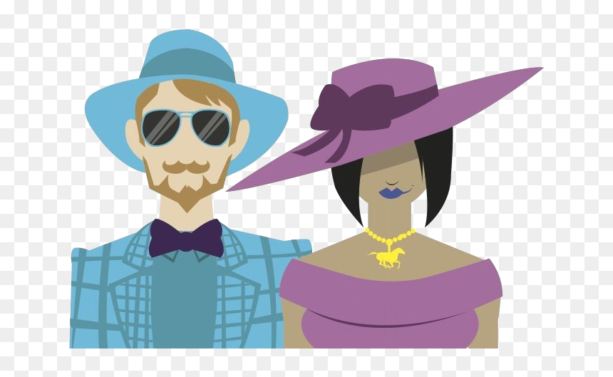 Illustration, HD Png Download - kentucky derby hat png