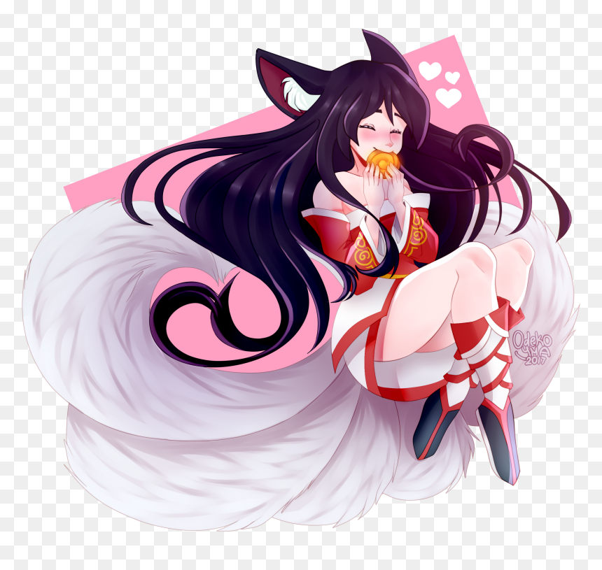 Ahri Lol Fan Art, HD Png Download - league of legends ahri png