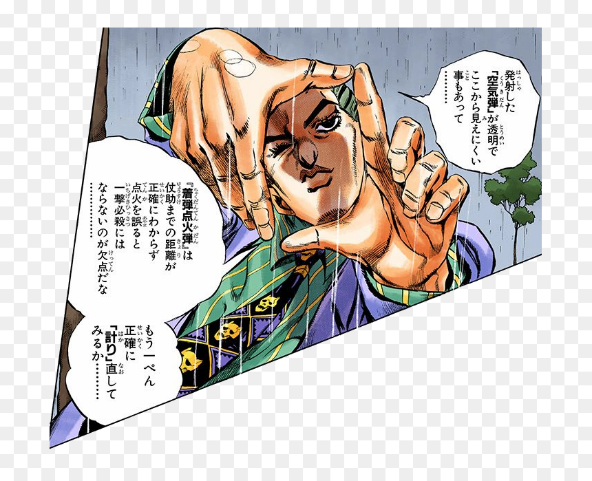 Kira Yoshikage Calculating, HD Png Download - yoshikage kira png