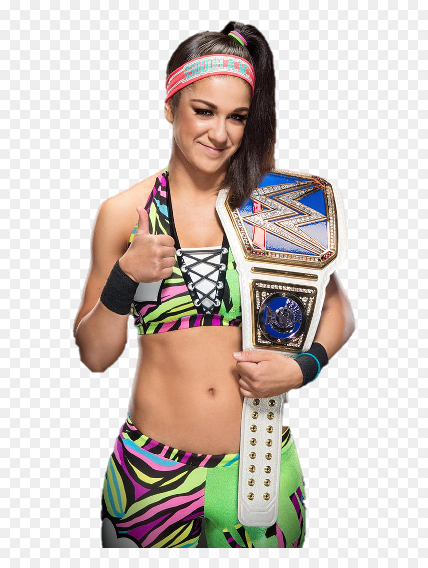 Bayley Smackdown Women's Champion Png, Transparent Png - wwe bayley png