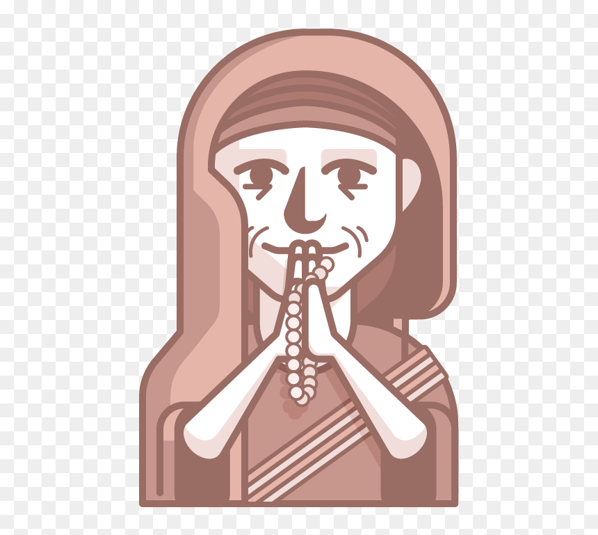 Illustration, HD Png Download - mother teresa png