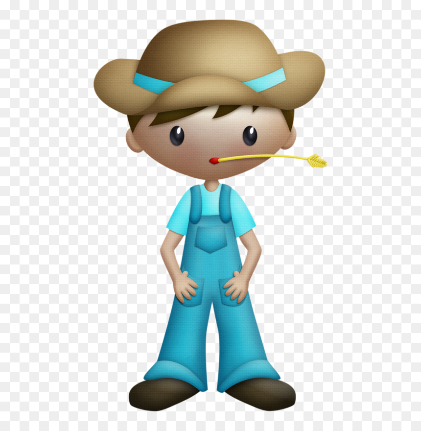 Farmer Boy Clipart, HD Png Download - farmer hat png
