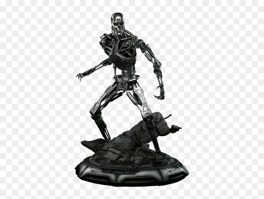 T 800 エンド スケルトン, HD Png Download - terminator skull png