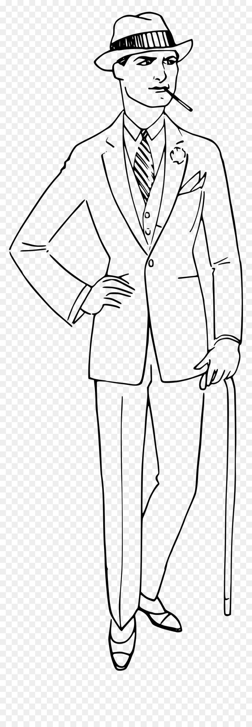 Black Man In Suit Png, Transparent Png - black man in suit png
