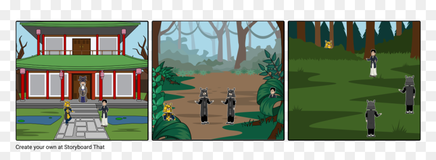 Journey To The River Sea Illustrations, HD Png Download - cartoon ninja png