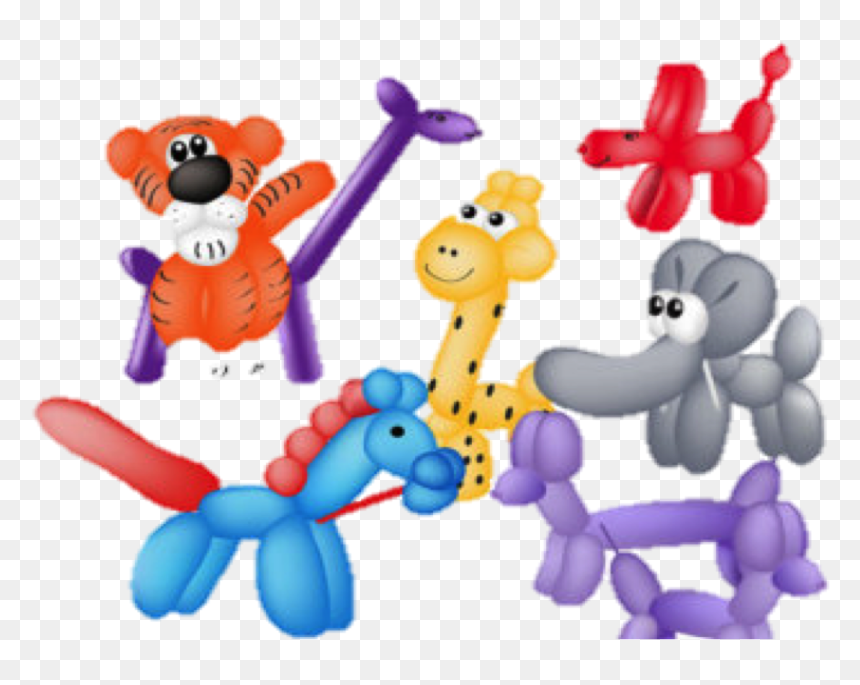 A La Carte Birthdaypartysg - Balloon Sculpting Clipart, HD Png Download - balloon animals png