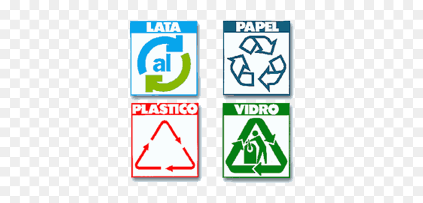 Simbolos Internacionales De Reciclaje, HD Png Download - vidro png