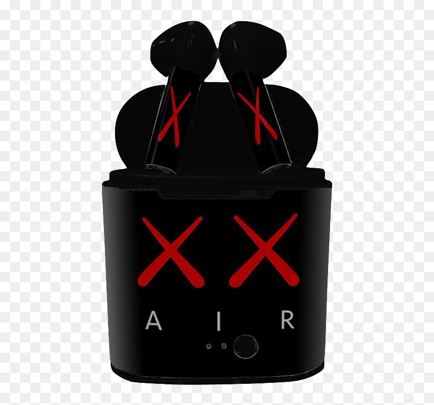 Dark Kaws Airpods - Gucci Airpods, HD Png Download - airpods png