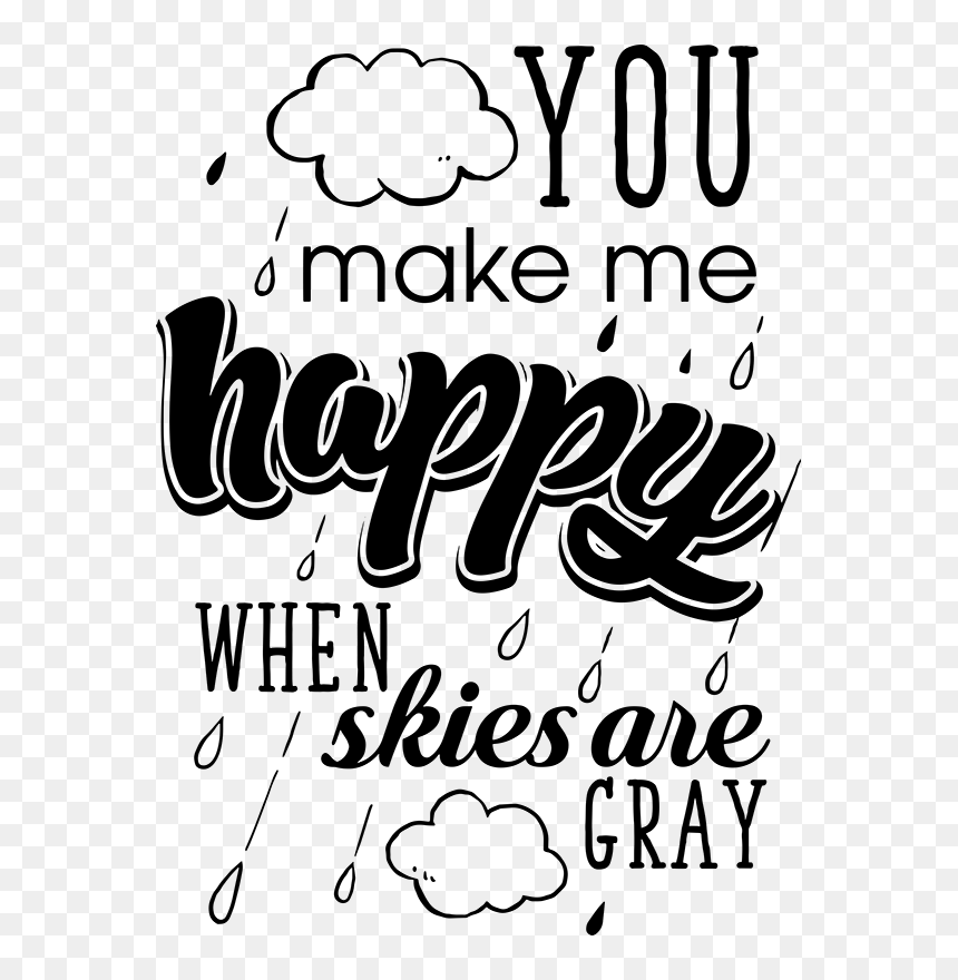 You Are My Sunshine Lyric Text Sticker - Sony Logo Make Believe, HD Png Download - you are my sunshine png