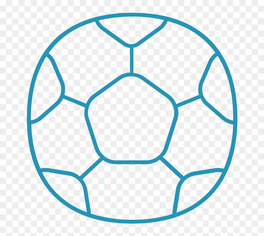 Sports - Cute Soccer Ball Icon, HD Png Download - deportes png