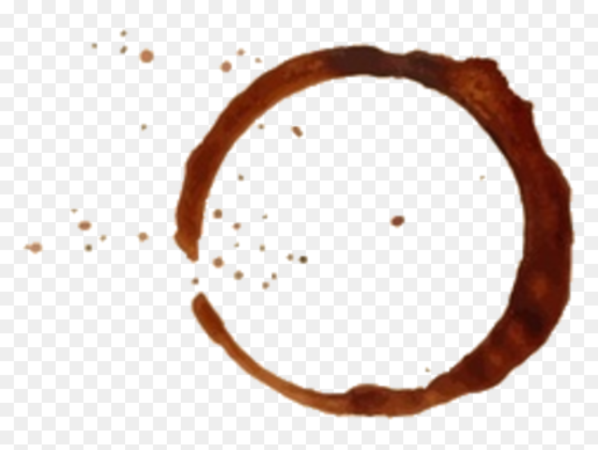 #freetoedit #coffee #coffeecup #stain #coffeecircle - Circle, HD Png Download - coffee cup stain png