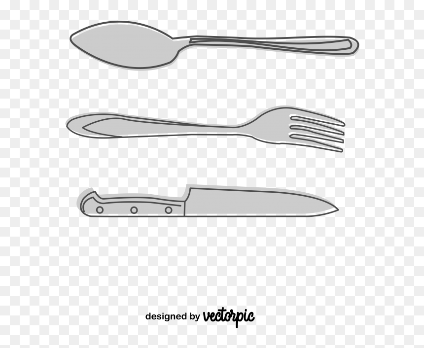 Spoon, HD Png Download - spoon vector png