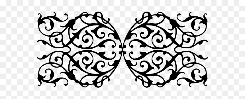 Ornamental Decoration Clip Art - Circle, HD Png Download - ornamental png
