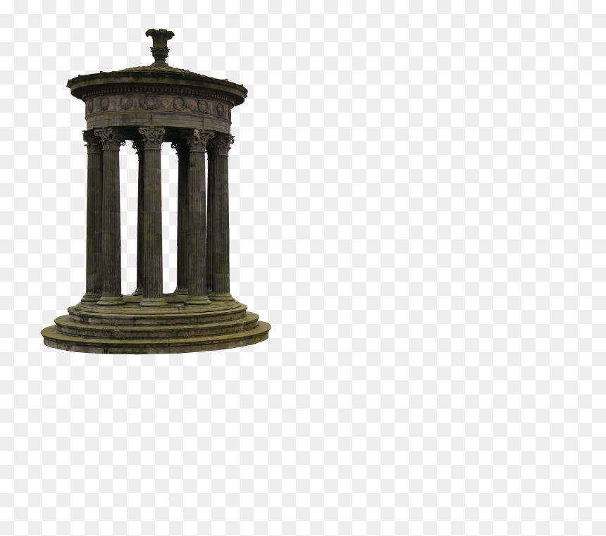 Dugald Stewart Monument, HD Png Download - roman pillar png