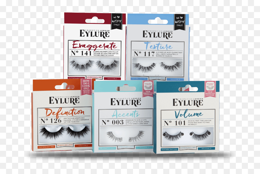 Fake Eyelashes Eylure , Png Download - Eyelash Extensions, Transparent Png - fake eyelashes png