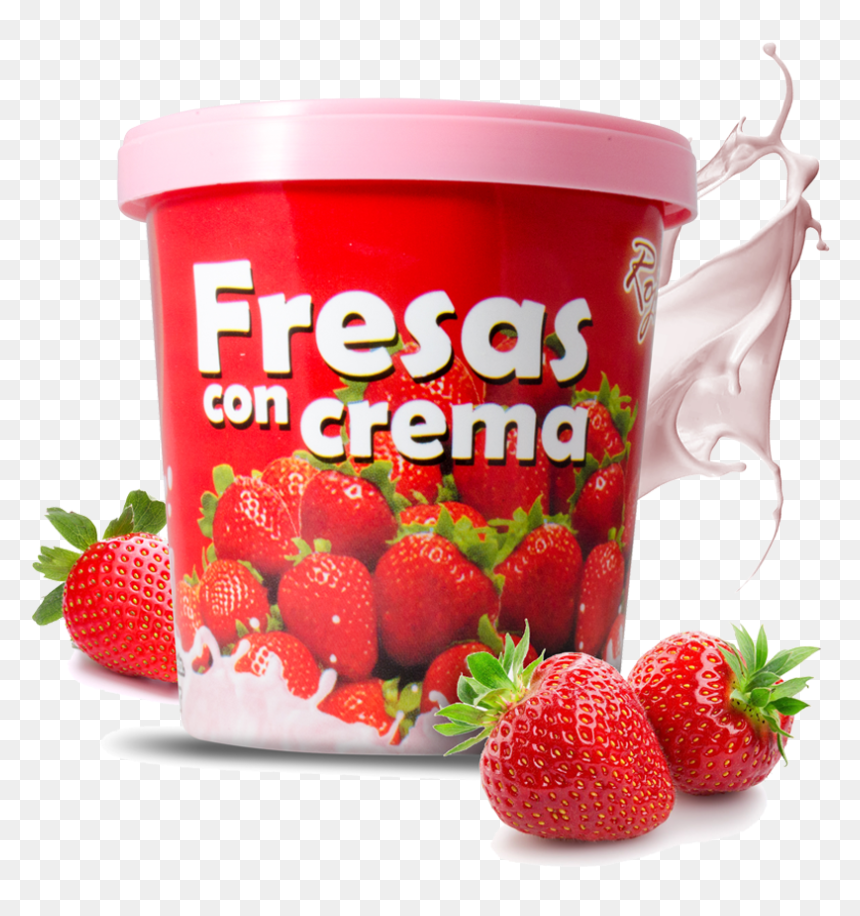 Fresas Con Crema - Fresas Con Crema Png, Transparent Png - fresas png