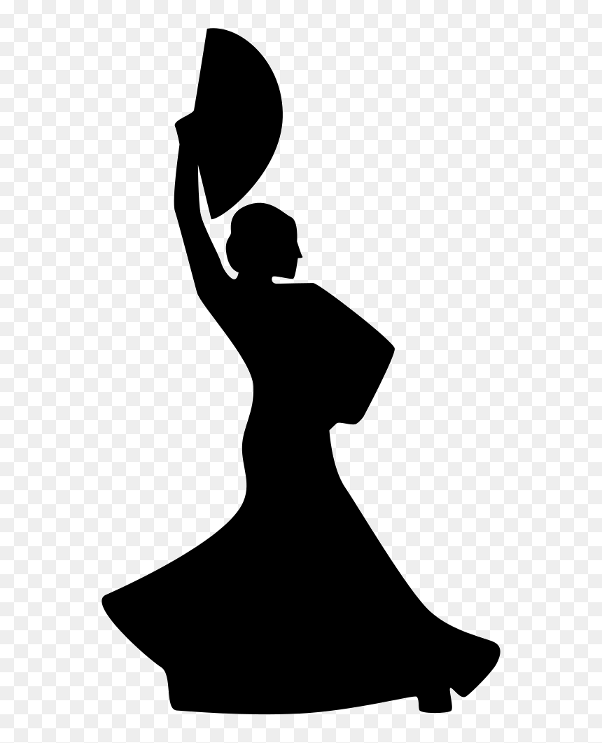 Flamenco Dancer - Traditional Dance Icon Png, Transparent Png - flamenco png