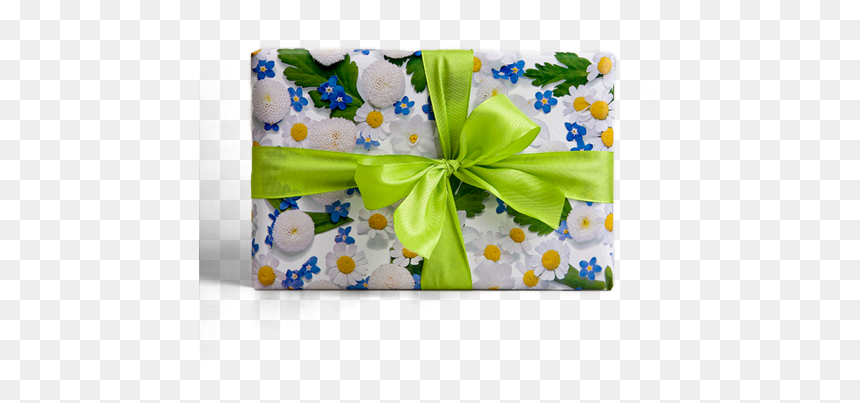 Floral Design, HD Png Download - gift wrap png