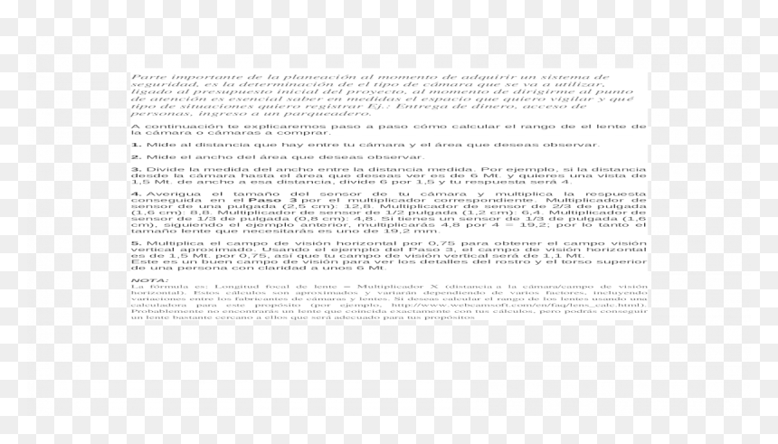 Document, HD Png Download - lente de camara png