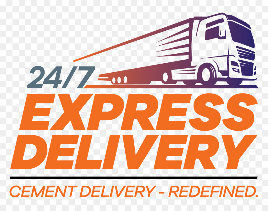 Transparent Cement Png - Trailer Truck, Png Download - cement png