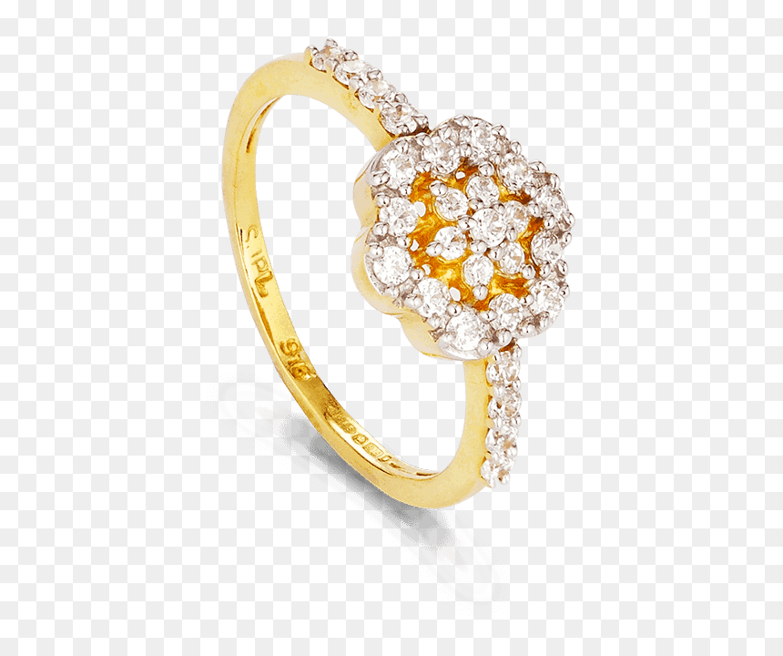 25530 - Pre-engagement Ring, HD Png Download - gold rings png