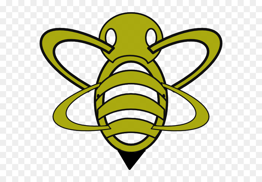 Clip Art Bumblebee Photography Line Art Image - Clip Art, HD Png Download - bee silhouette png