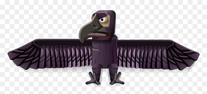 Eagle, HD Png Download - wooden pole png