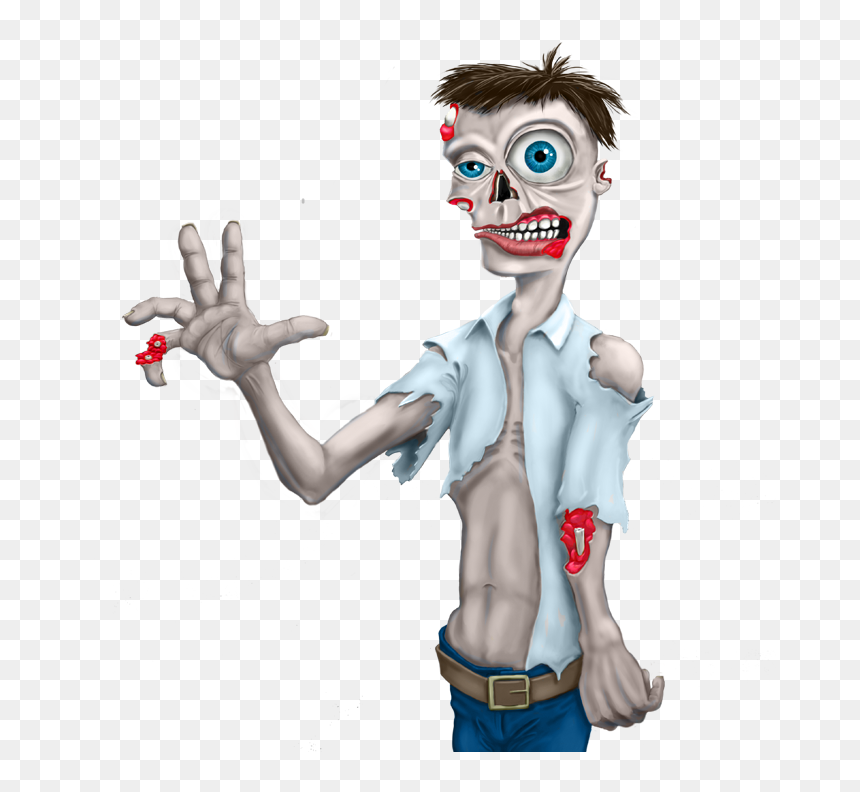 Cartoon, HD Png Download - cartoon zombie png