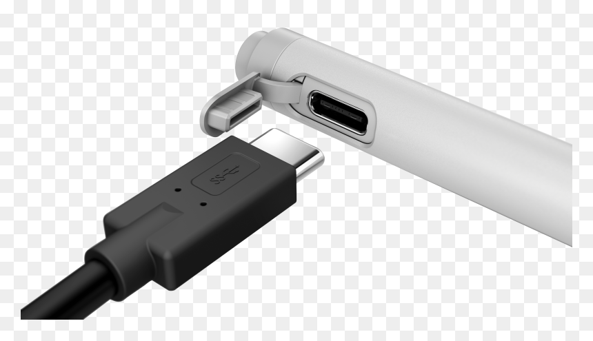 Hp Rechargeable Pen Usb C, HD Png Download - rayo de luz png