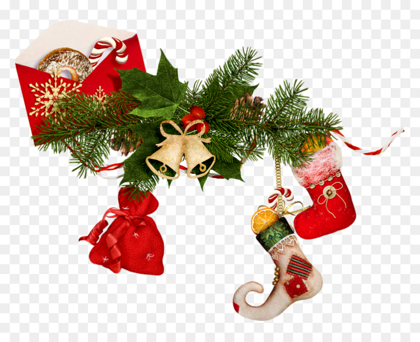 Christmas Email Garland, HD Png Download - gorro de natal png