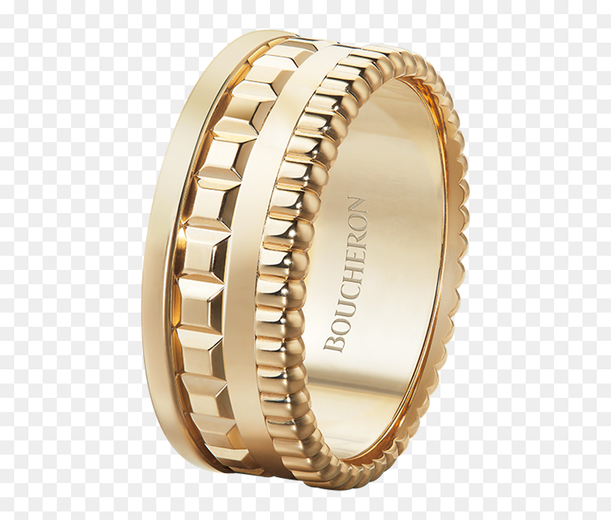 Boucheron Quatre Ring White, HD Png Download - gold rings png