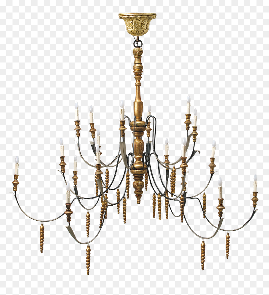 Chandelier Avignon Gold L"
 Title="chandelier Avignon - Mis En Demeure Chandelier Avignon Gold S, HD Png Download - gold chandelier png