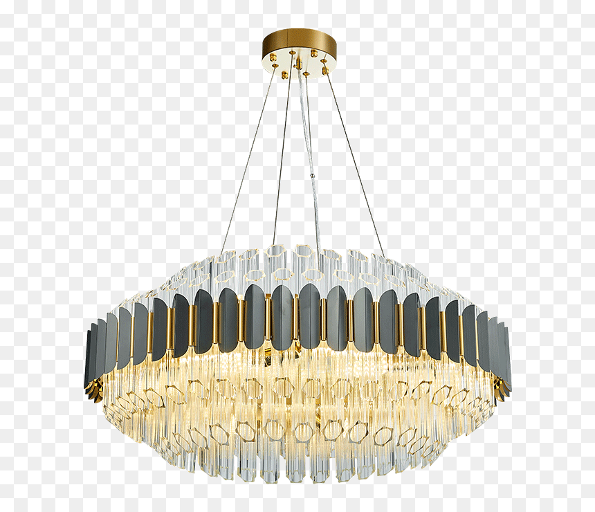 Chandelier, HD Png Download - gold chandelier png